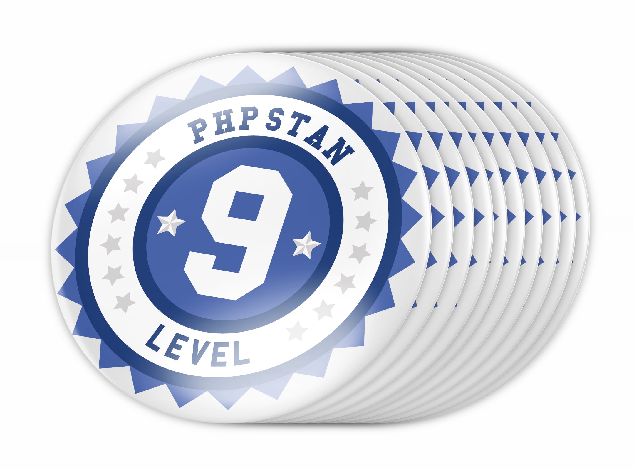 Level badges